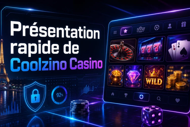 Présentation rapide de Coolzino Casino