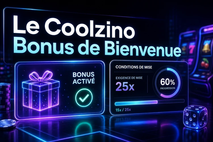 Le Coolzino Bonus de Bienvenue