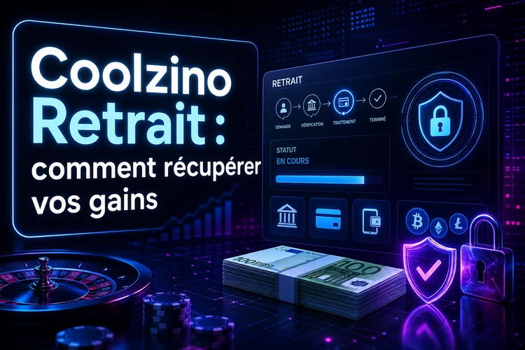 Coolzino Retrait: comment récupérer vos gains